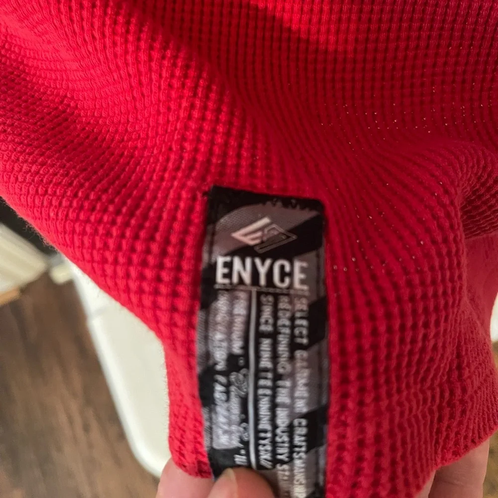 Vintage Enyce Long-sleeve 2XL Thermal Style Shirt: Streetwear: FUBU: Streetwear - Picture 5 of 6